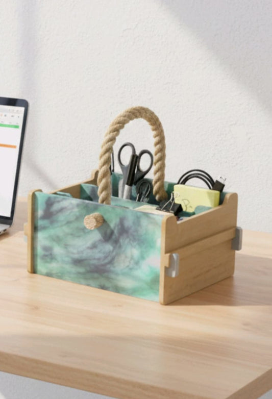 Banette de bureau 100% fabriquée à partir de déchets